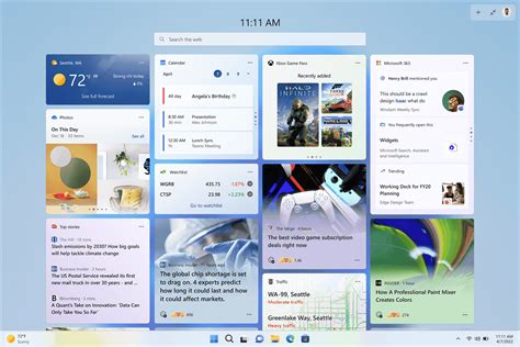 Windows 11: new full-screen widgets are coming soon