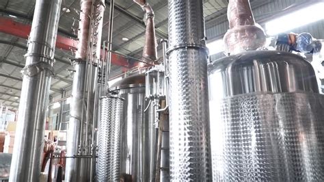 Used 1500l Copper Alcohol Vodka Distillery Machine Distillation ...