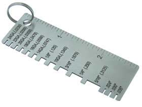 Stainless Steel Sheet Metal Thickness Gauge