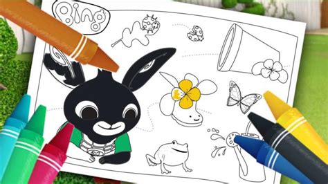 CBeebies Colouring Sheets for Kids - Bing - CBeebies - BBC