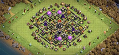 Farming Base TH9 with Link, Anti 3 Stars, Hybrid - Clash of Clans 2021 - Town Hall Level 9 Base ...