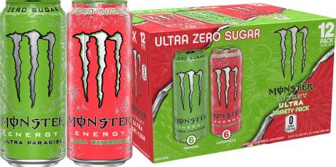 Monster® Ultra Energy Drink Variety Pack Cans, 12 pk / 16 fl oz - Fry’s ...