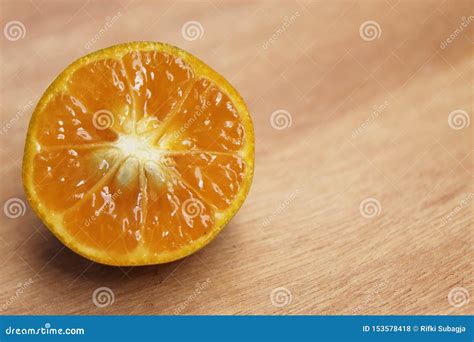 Jeruk Kasturi In Indonesian Or Calamansi On Wooden Background Stock ...