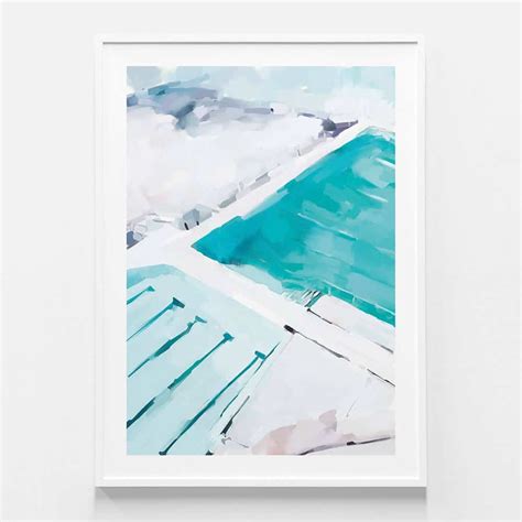 Bondi Icebergs No. 1 | Wall Art Poster or Framed Print | 41 Orchard