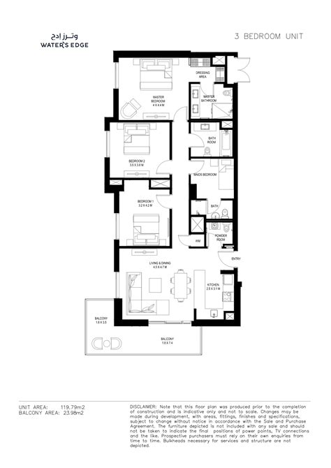 Waters Edge Apartments Floor Plans - The Floors