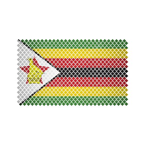 Zimbabwe Flag Vector, Zimbabwe, Flag, Zimbabwe Flag PNG and Vector with Transparent Background ...