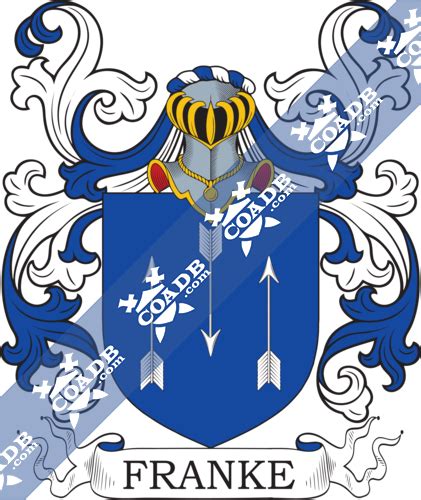 Frank Family Crest, Coat of Arms and Name History