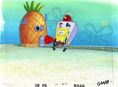 SPONGEBOB EP 01 (PILOT): ORIGINAL CELL SETUP REEF BLOWERS — GALACTIC ...