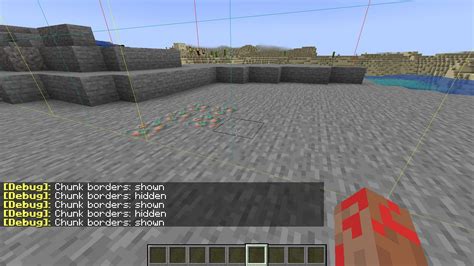 How to see chunks in Minecraft 1.19