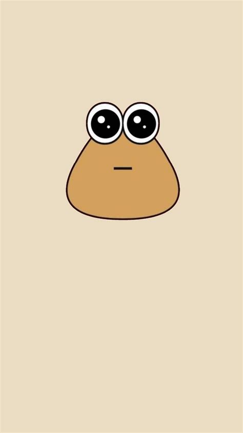 cute baby pou wallpaper beige in 2024 | Cool wallpapers art, Art wallpaper, Matching wallpaper