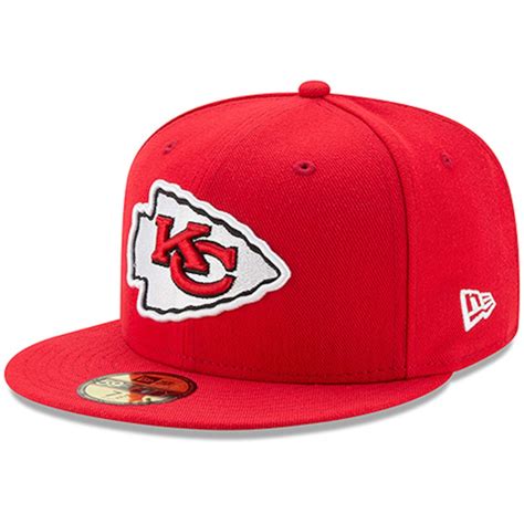 Men's Kansas City Chiefs New Era Red Omaha 59FIFTY Fitted Hat