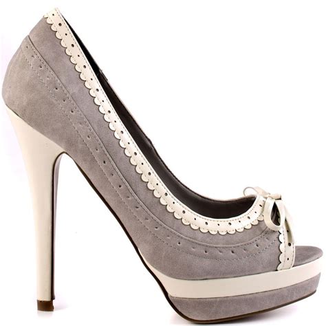 JustFab - Oksana - Grey | Heels, Fashion shoes, Women shoes