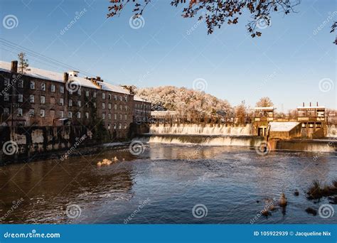 Winter Wonderland in Prattville Editorial Stock Image - Image of mill, creek: 105922939