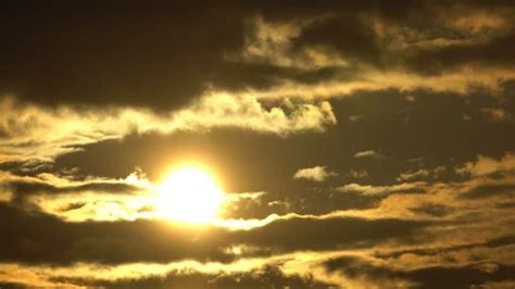 Sun Over Clouds Stock Footage Video (100% Royalty-free) 1006651180 ...