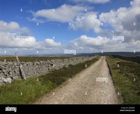 The Pennine Way National Trail Long-distance hiking trail. England. UK ...