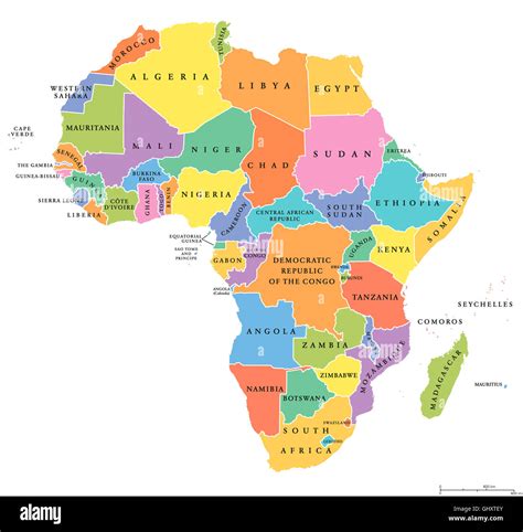 All States Of Africa