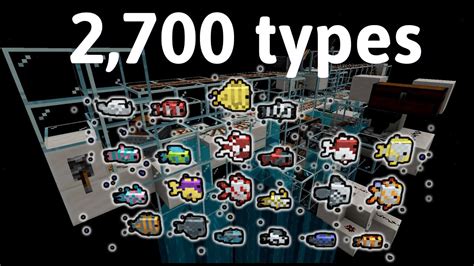 Collect All 2,700 Tropical Fish Types [automatic] | Minecraft - YouTube