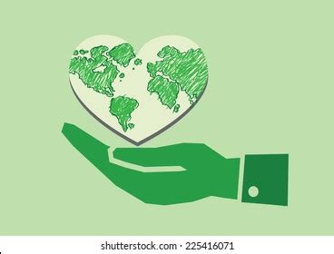 Hand Holding World Globe Map Stock Vector (Royalty Free) 225416092 | Shutterstock