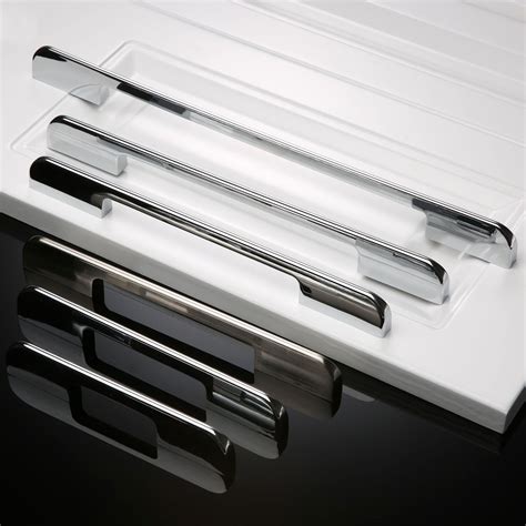 Stainless Steel Kitchen Cabinet Door Pull Handles Drawer Closet Modern ...