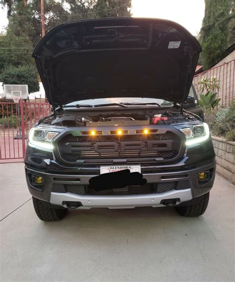 2019 Ford Ranger Raptor Grille -Light kit - Custom Auto Works Store ...