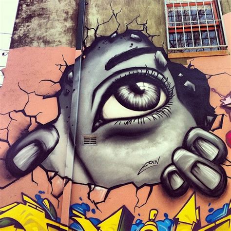 Mesmerizing Street Art of Glistening Eyes