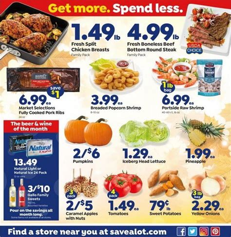 Save A Lot Weekly Ad Oct 14 – Oct 20, 2020