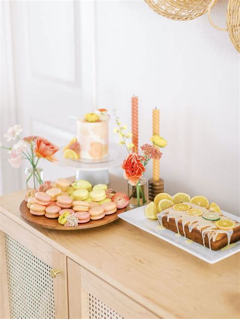 Kara's Party Ideas Sweet Citrus Bridal Brunch | Kara's Party Ideas