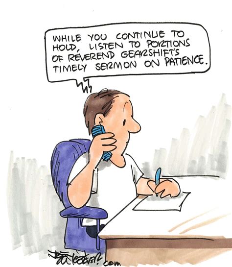 Developing patience (Cartoon: McKeever) - Baptist Message