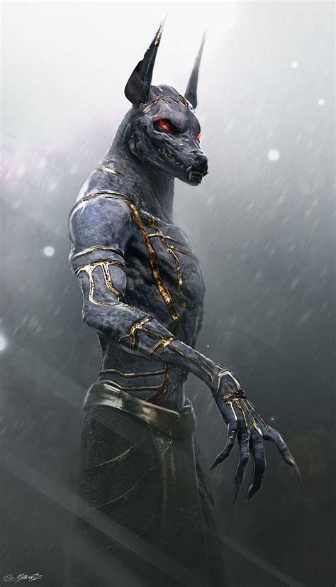 ArtStation - Gods of Egypt: Anubis Designs , Jerad Marantz | Egypt concept art, Anubis, Anubis ...