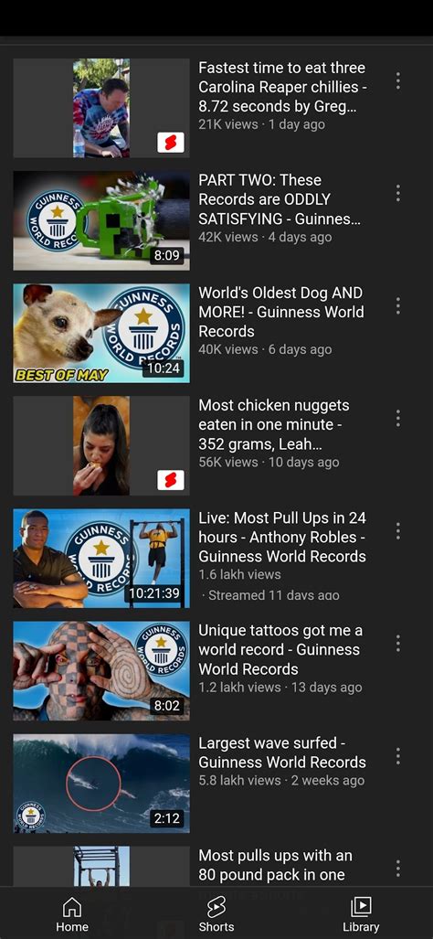 Guinness World Records Videos for Android - Download