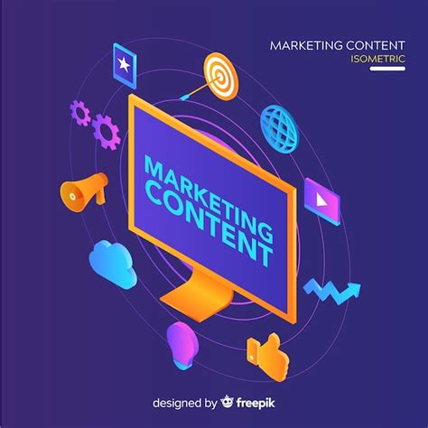 Marketing content concept Vector | Free Download