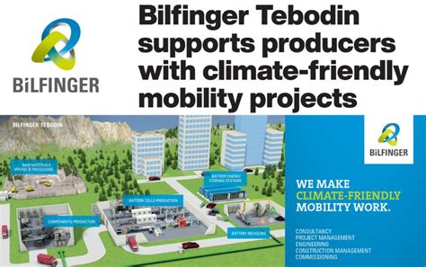 Bilfinger Tebodin supports producers with climate-friendly mobility projects