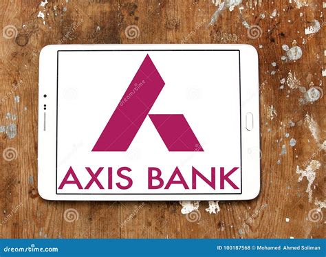 Axis Bank Logo Editorial Photo | CartoonDealer.com #105638243