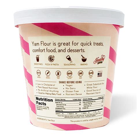 Yam Flour - Gluten Free & Vegan Friendly Yam Flours | Hearthy Foods