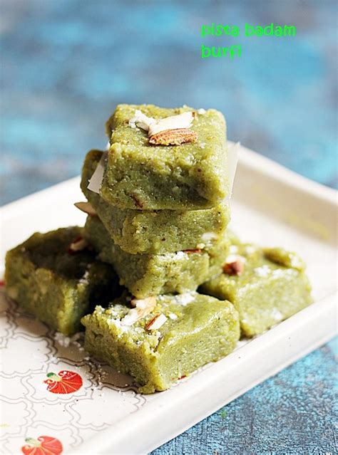 Badam Pista Burfi Recipe | Cook Click N Devour!!!