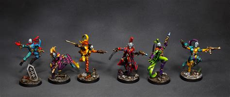 Showcase: Aeldari Harlequins Troupe - Tale of Painters