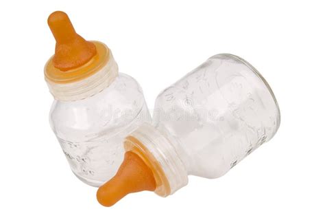 Vintage baby bottles stock photo. Image of full, healthy - 2040382