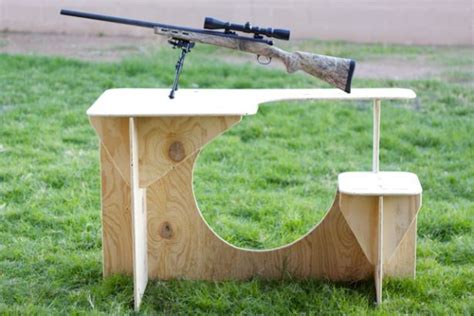 u style target shooting bench - Google Search. CNC plywood target ...