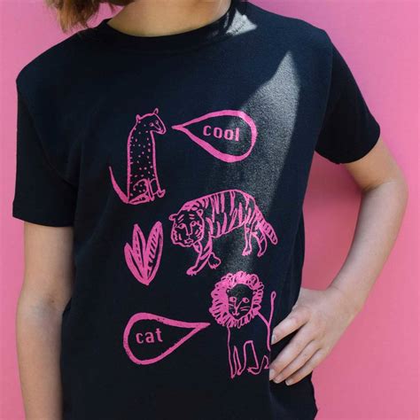 Cool Cat T Shirt By Emili Collaborative Design