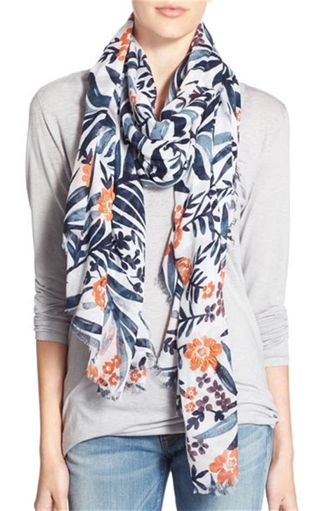 This Summer's Jacket Is A Scarf - Best Oblong Scarves - V-Style