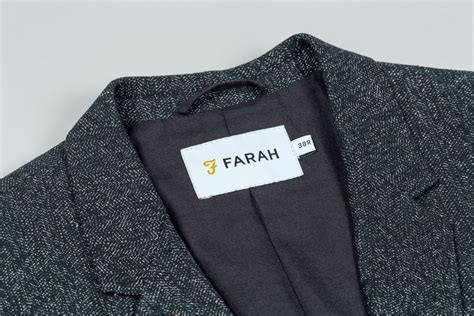 Farah menswear brand rolls out new minimal logo - Design Week