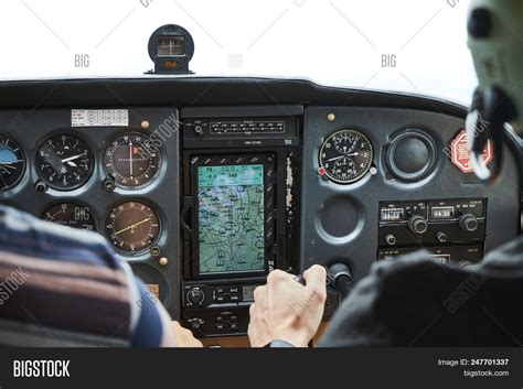 Closeup Cockpit Cessna Image & Photo (Free Trial) | Bigstock