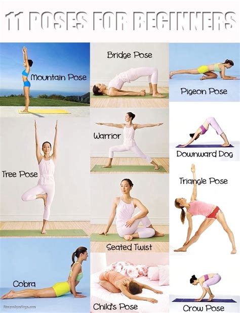 Names Of Yoga Poses For Beginners - Work Out Picture Media - Work Out Picture Media