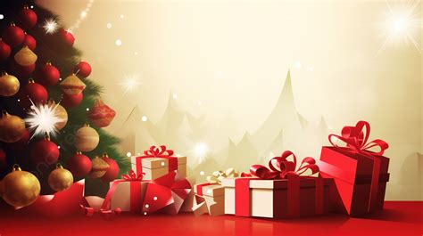 Free Christmas Gifts Wallpaper Background, Christmas Party Picture Free ...