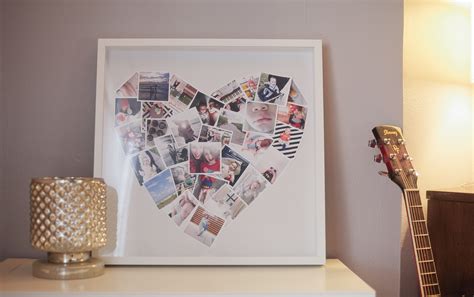 DIY // Heart Mini-Photo Collage | Fresh Mommy Blog
