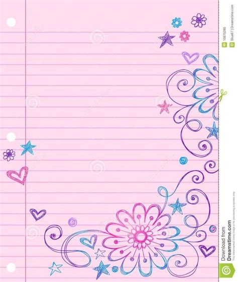 Printable Cute Notepad Template - Printable Word Searches