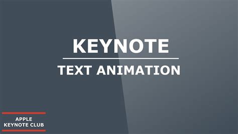 #047 Apple Keynote Tutorial: How to Make Smooth Text Animation in Keynote macOS Mojave 2019 ...