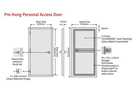 Typical Framed Door Dimensions : Calculating Door Sizes Understanding Door Frames Spartan Doors ...