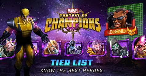 Marvel Contest of Champions Tier List - All Heroes Ranked