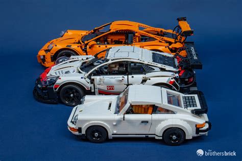 LEGO Creator Expert 18+ 10295 Porsche 911 & 911 Targa - TBB Review - 6MMOQ-42 - The Brothers ...